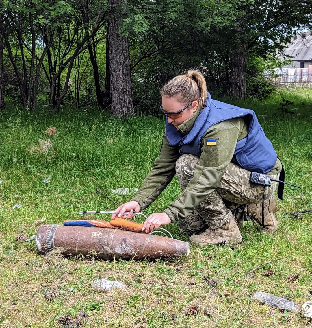Процесс обучения разминированию в косовском специализированном центре (Фото: DR)