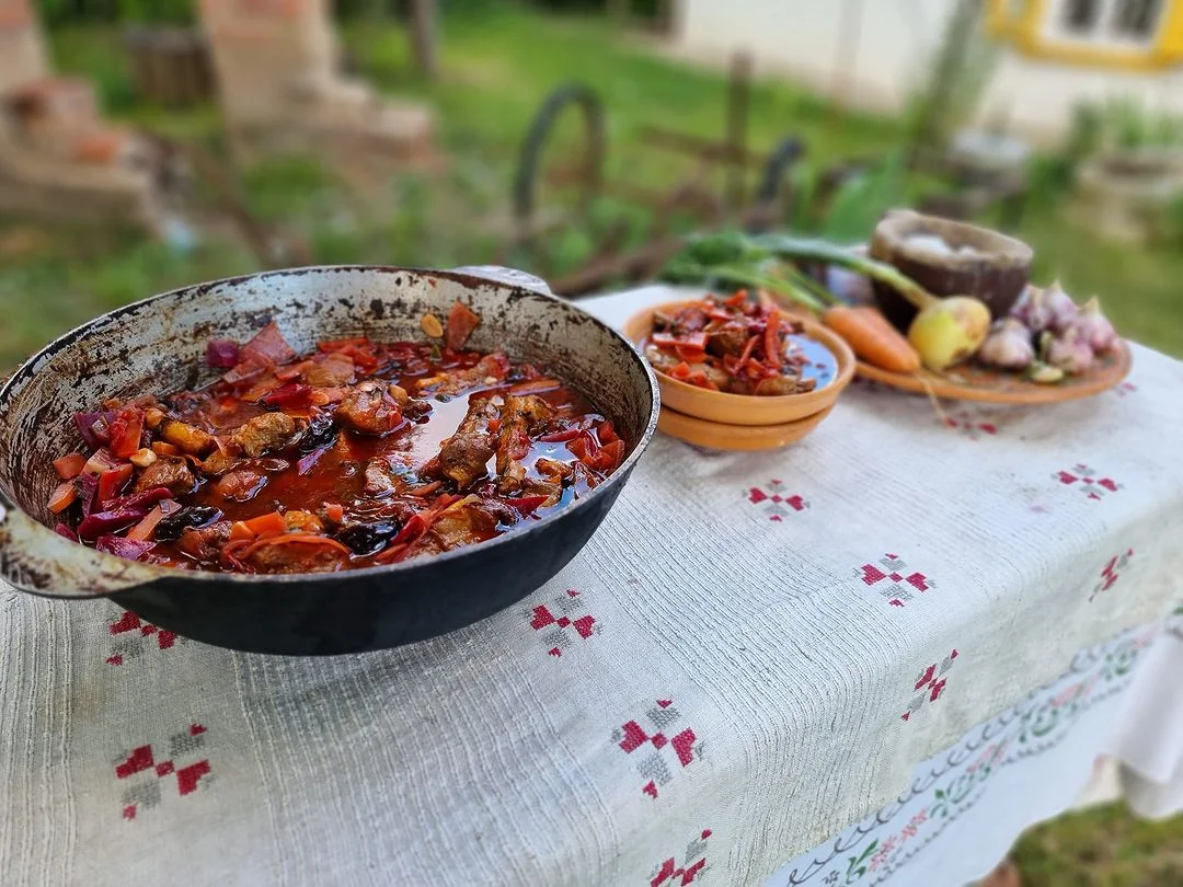 Шпундра, українська страва (Фото: Inst @olenashcherban)