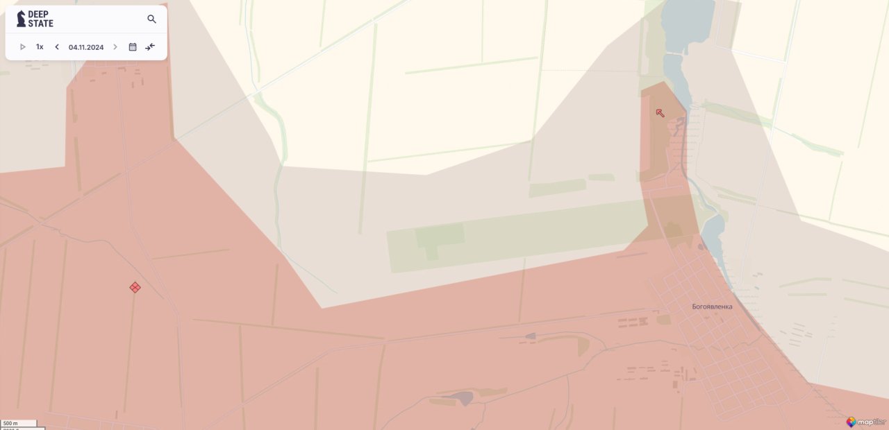 Russian troops occupied Stepanivka in Oblast map / The New