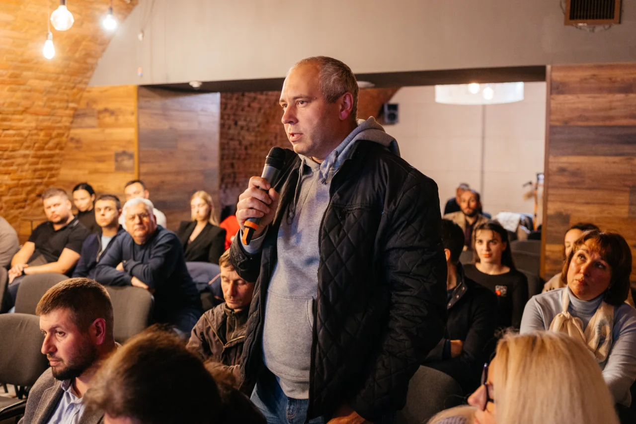 Олександр Яловол, гуманітарний хаб «Схід-Захід» (Фото: NV)