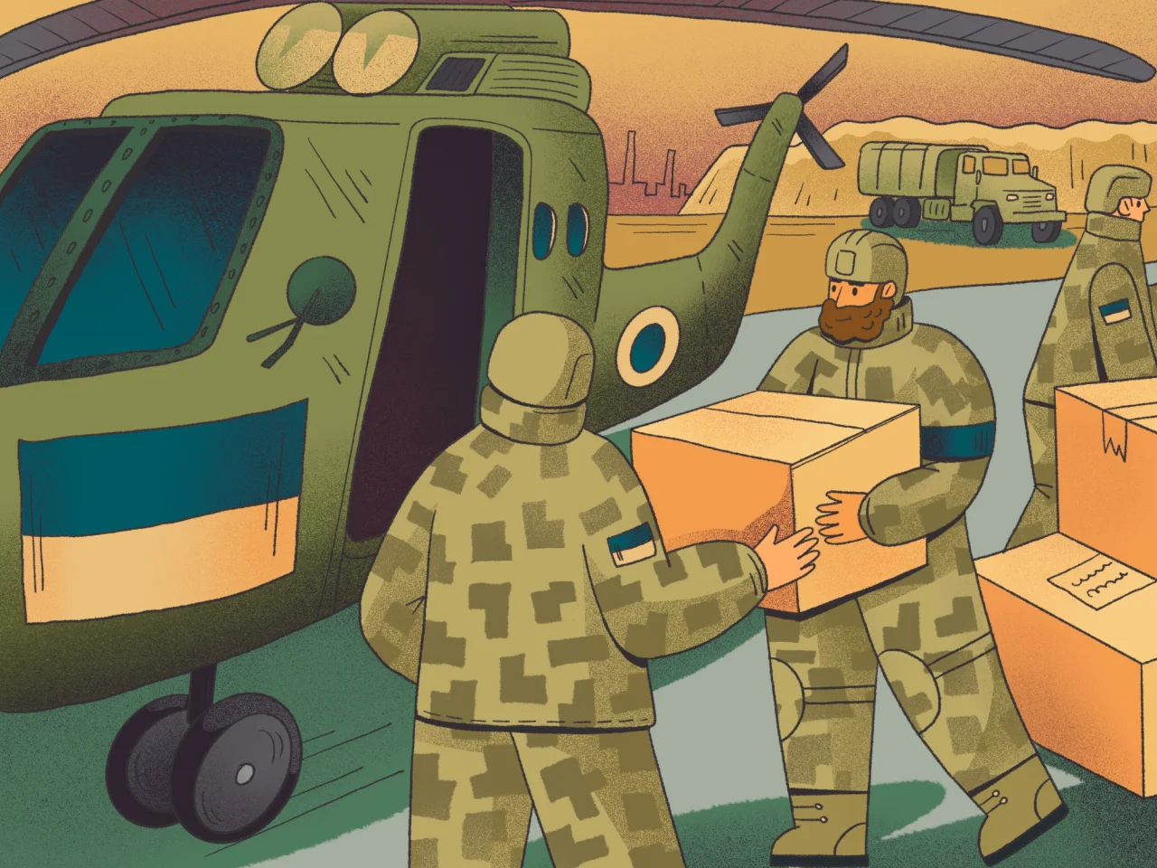 Місія — Маріуполь (Фото: Ілюстраторка Ярослава Яцуба)