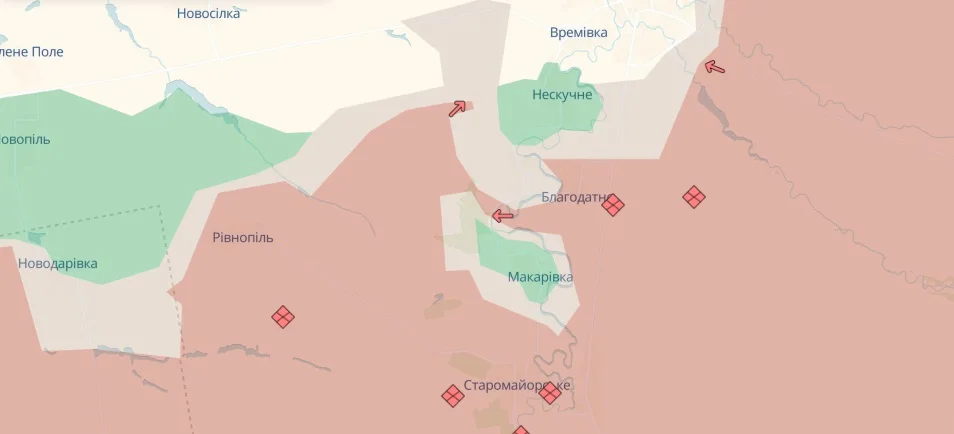 Скриншот / deepstatemap.live