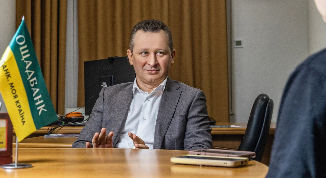 Ощадбанк. На фото: Юрий Кацион, заместитель главы правления Ощадбанка