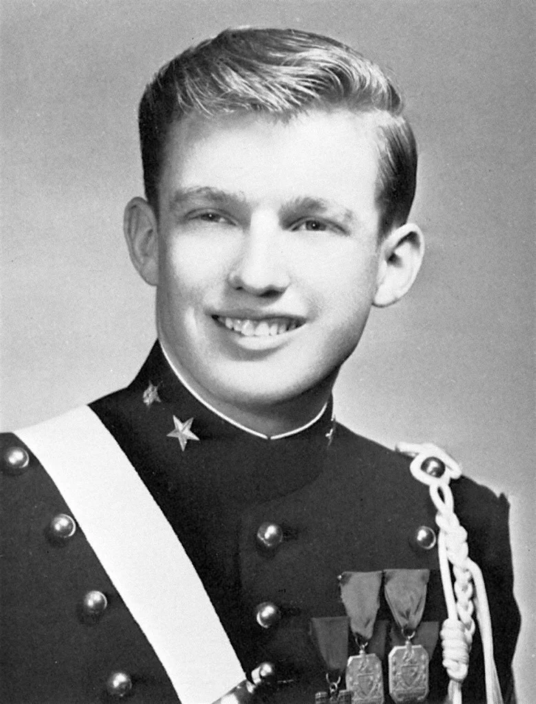 Трамп у 1964 році (Фото: New York Military Academy yearbook)