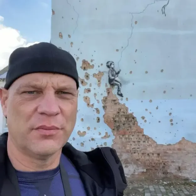 Білл під час екскурсії Київщиною (Фото: Особистий архів Білла)