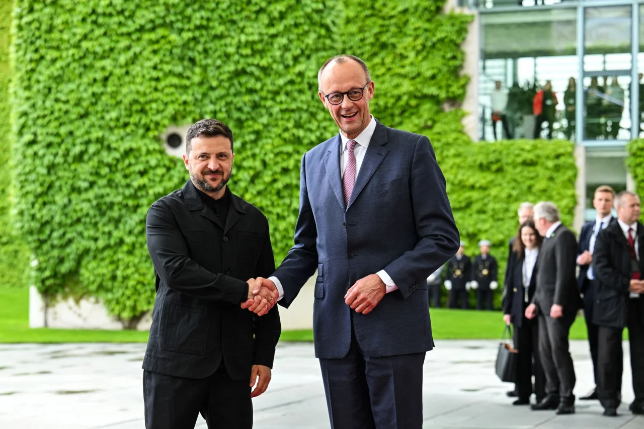Володимир Зеленський і Фрідріх Мерц (Фото: REUTERS/Annegret Hilse)