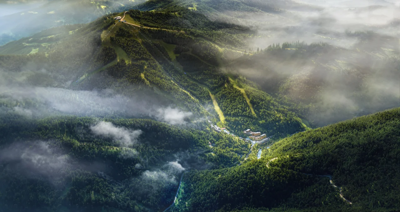 У GORO якість середовища важливіша за кількість об’єктів (Фото: GORO Mountain resort)