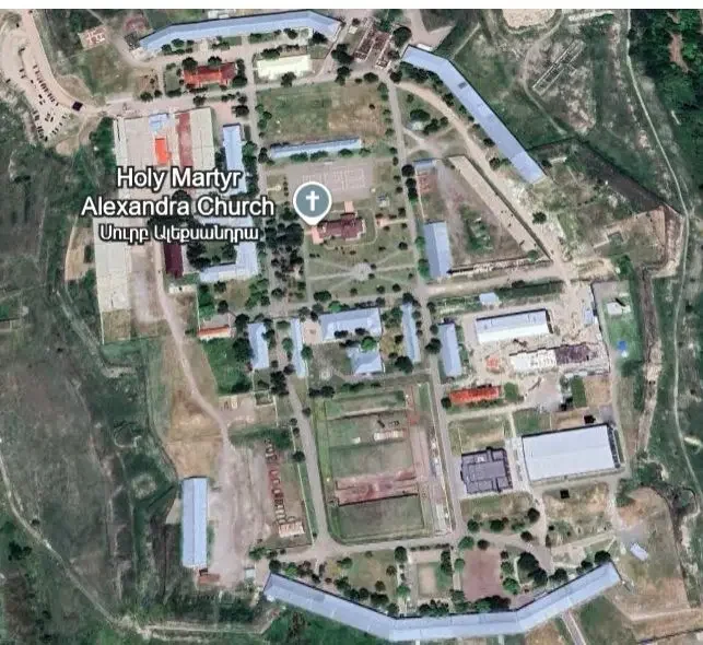 102-га російська військова база в Гюмрі у період з 1995-го по 2024-й не розширювалася (Фото: Google Earth)