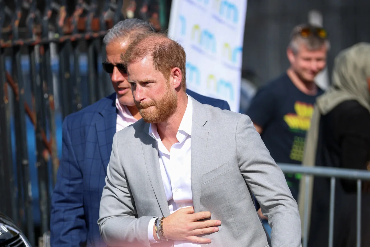 Принц Гаррі в Ноттінгемі (Фото: REUTERS/Phil Noble)