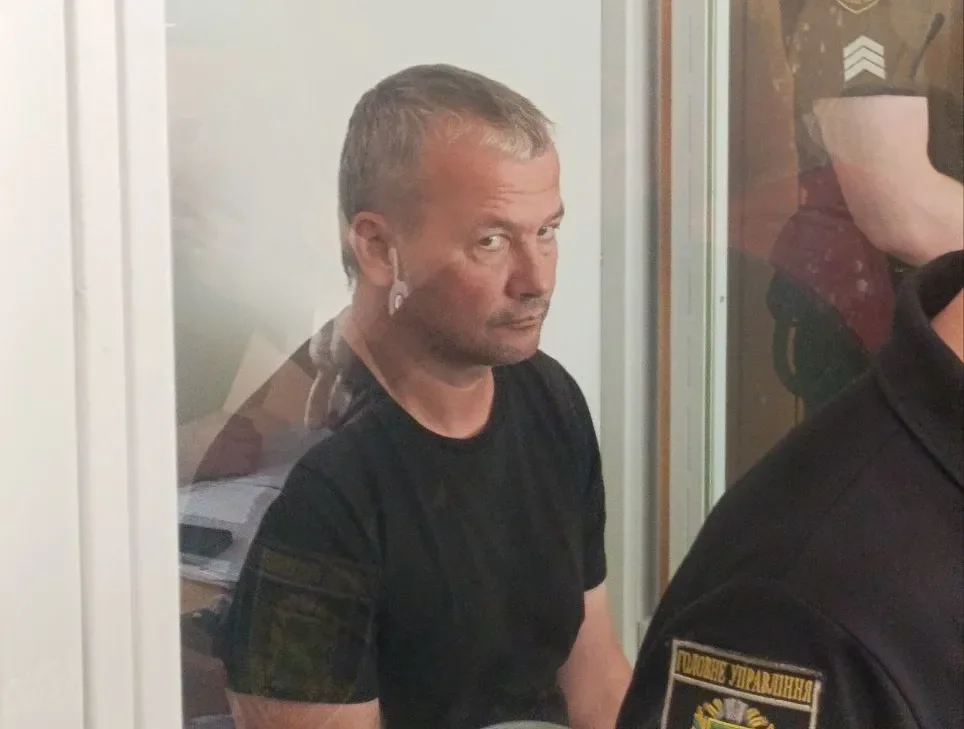 Директор компании Буд-Техпром Дмитрий Косотухин в зале суда (Фото: Харьковский антикоррупционный центр)