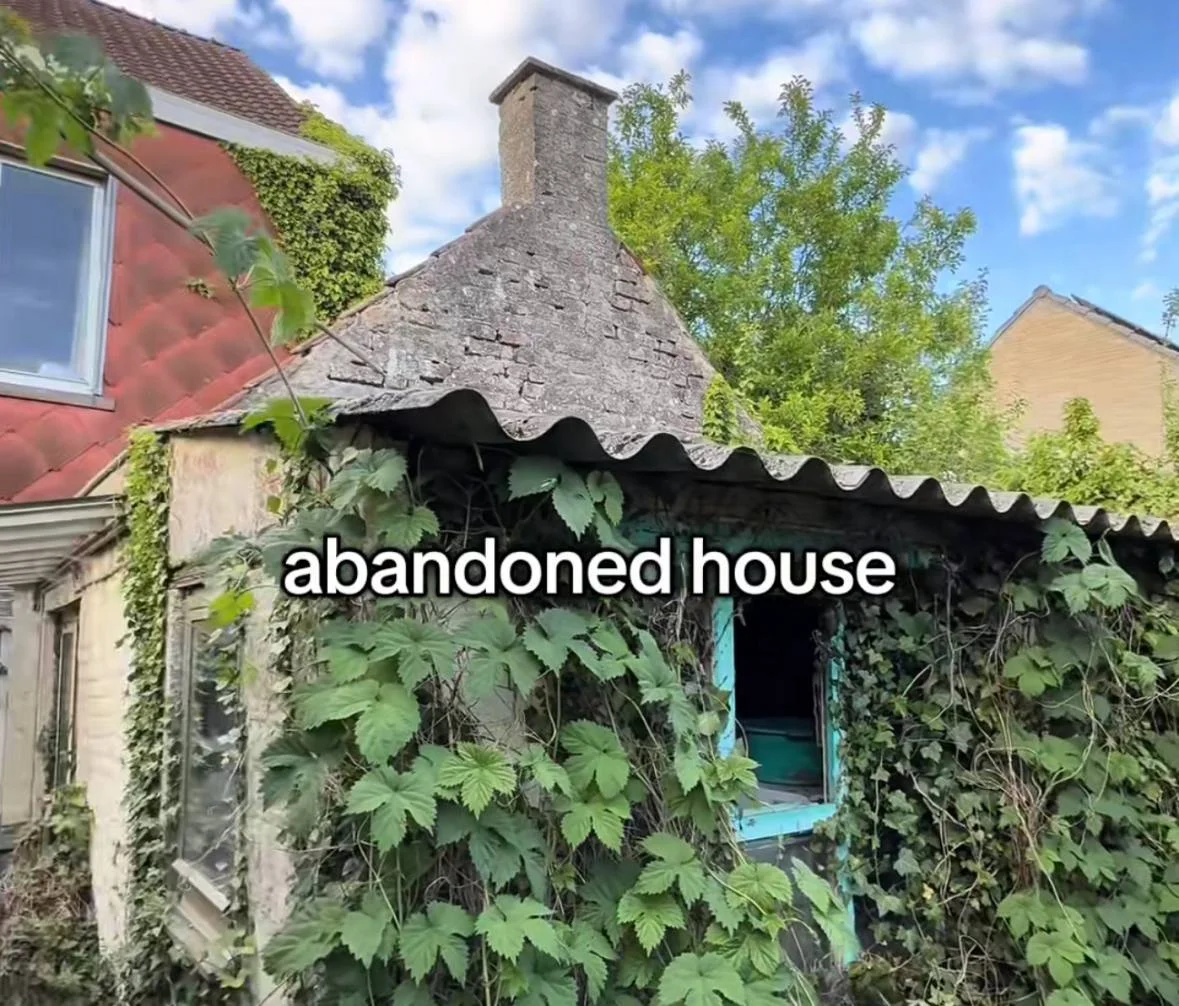 Будинок із зовнішньої сторони (Фото: urbex.belgie/TikTok/скриншот)