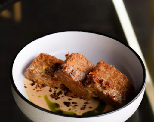 Хашбраун с соусом чеддер-халапеньо (Фото: Предоставлен пресс-службой штабного фонда Поддержи Третью штурмовую)