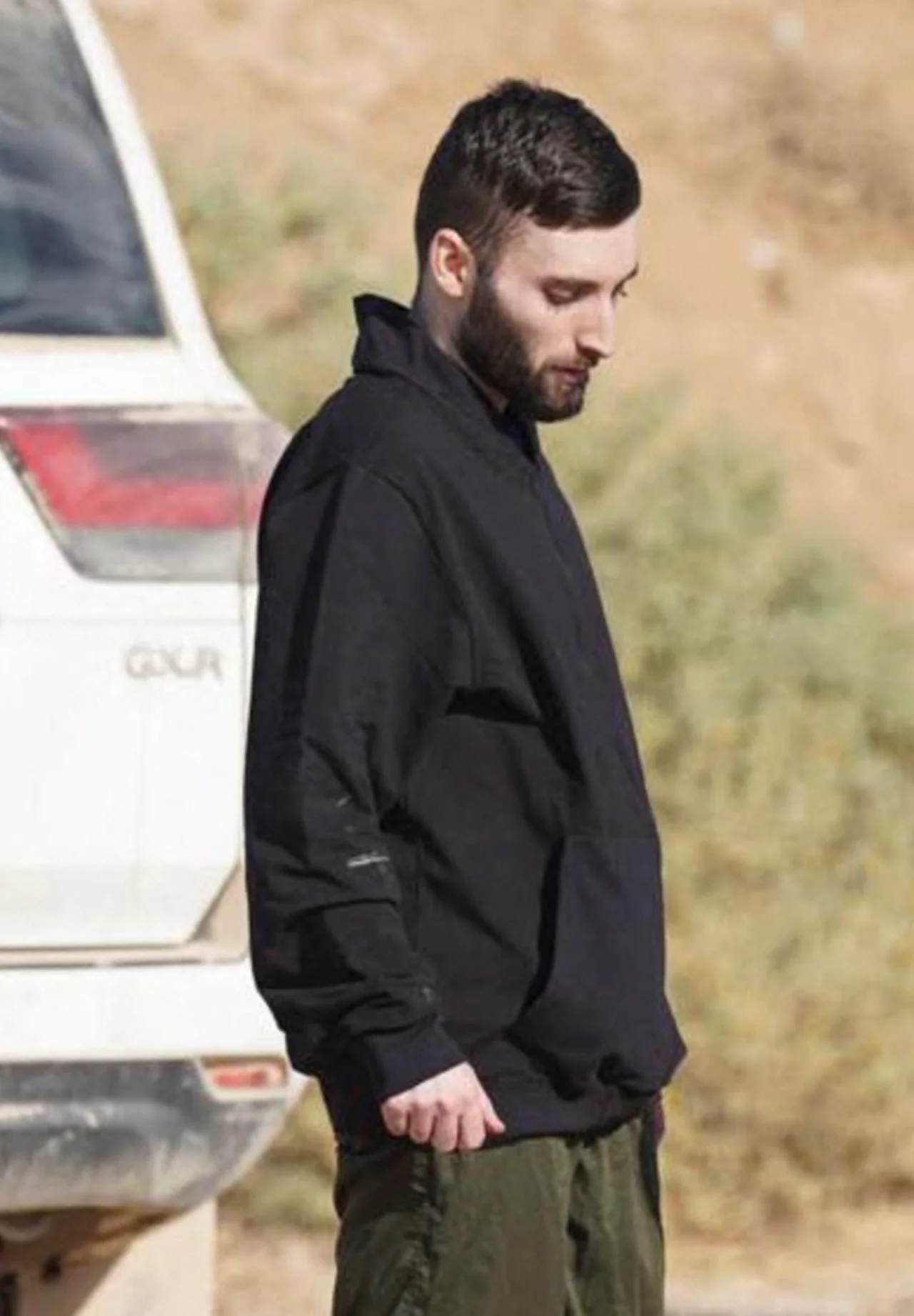 Матан Ангрест после освобождения, 13 октября 2025 года (Фото: Israel Defense Forces/Handout via REUTERS)