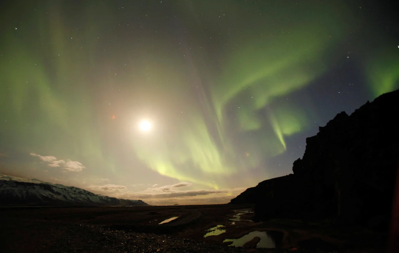 Північне сяйво в Ісландії (Фото: REUTERS/Lucas Jackson)
