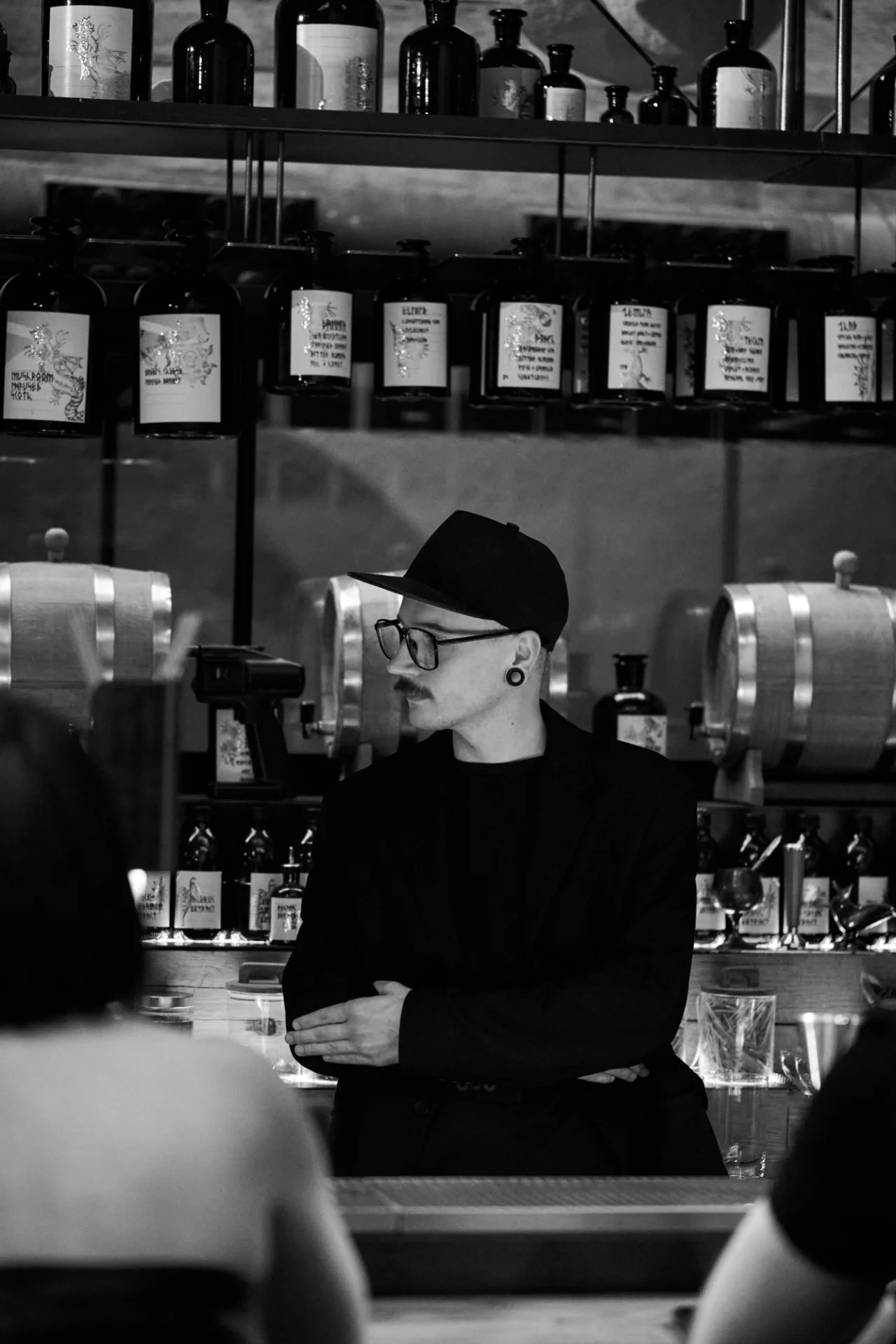 Володимир Кондратьєв у барі DIDUH (Фото: надане власником)