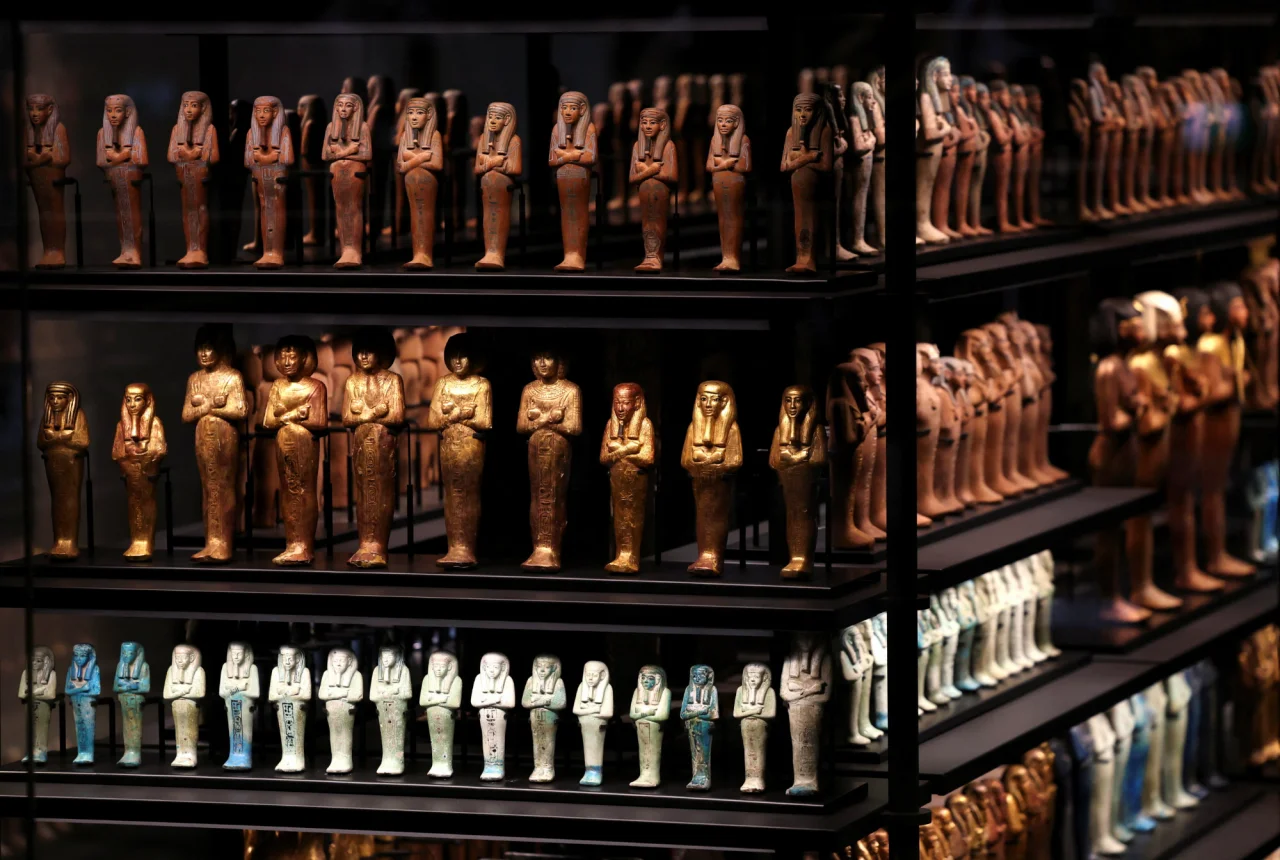 Артефакти з гробниці Тутанхамона (Фото: REUTERS/Mohamed Abd El Ghany)