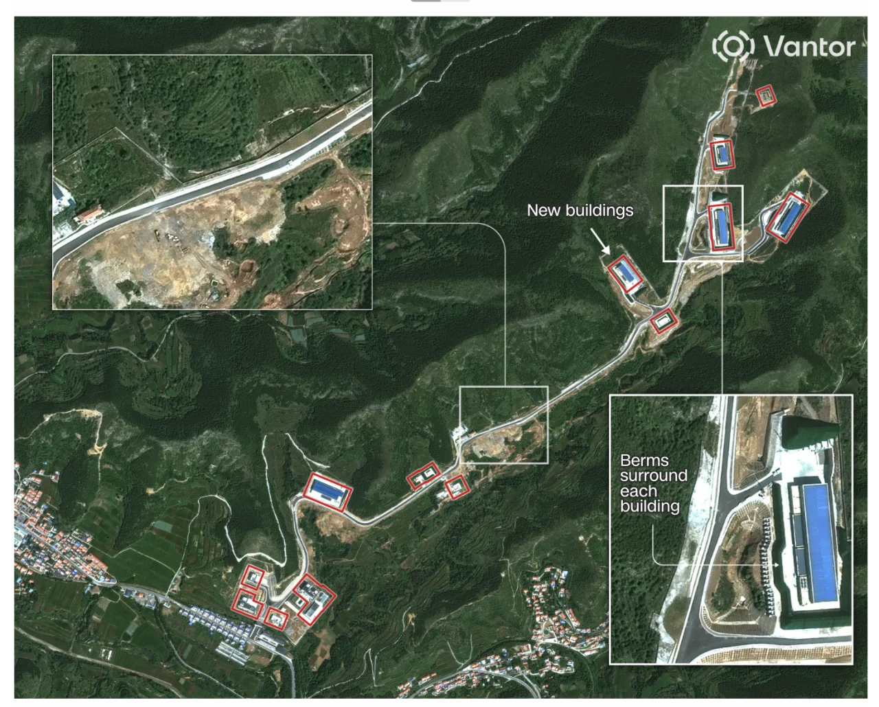 Компания Capital Aerospace Machinery Company в провинции Шаньси снесла более 70 зданий для расширения (Фото: CNN)
