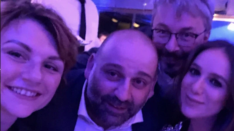 Тімур Міндіч та Олександр Ткаченко на святкуванні ювілею Коломойського у Женеві, Швейцарія, 2018 рік (Фото: Схеми)