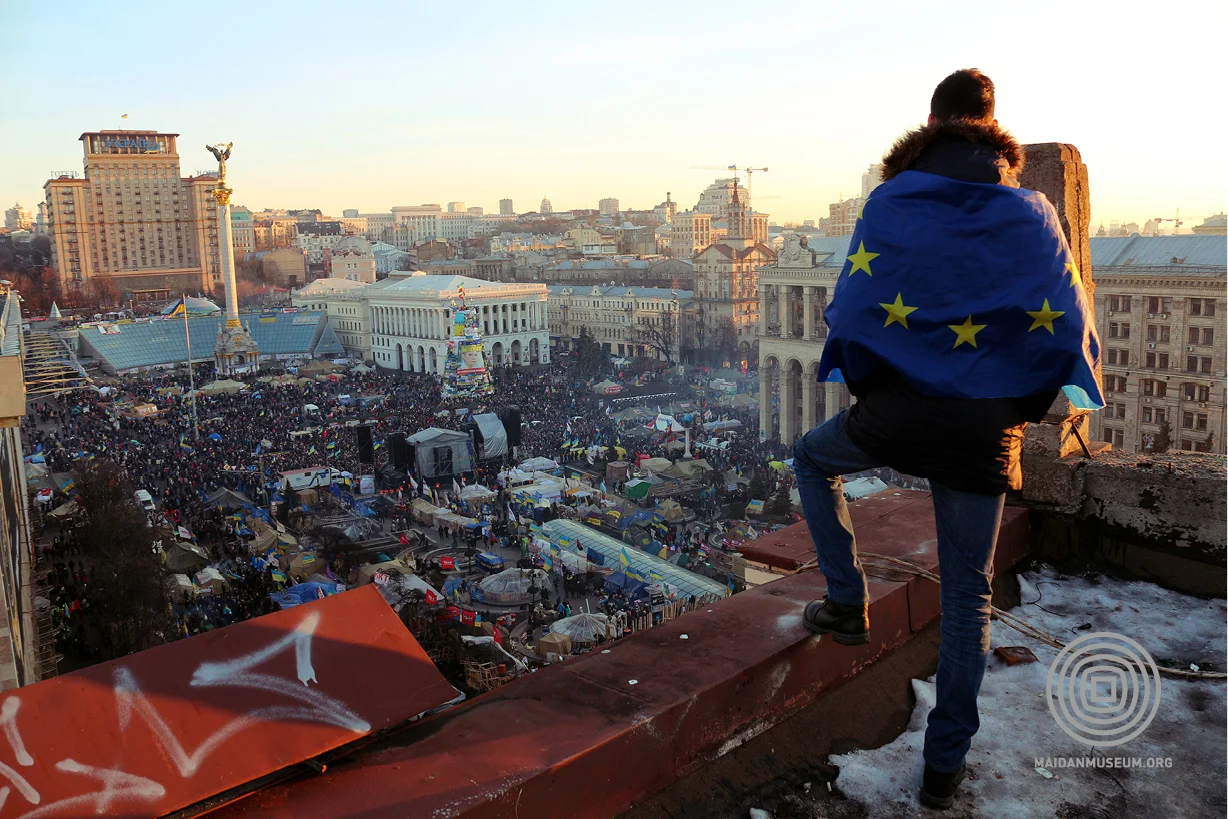 Євромайдан 22 грудня 2013 (Фото: Сергій Бабенко / maidanmuseum.org)