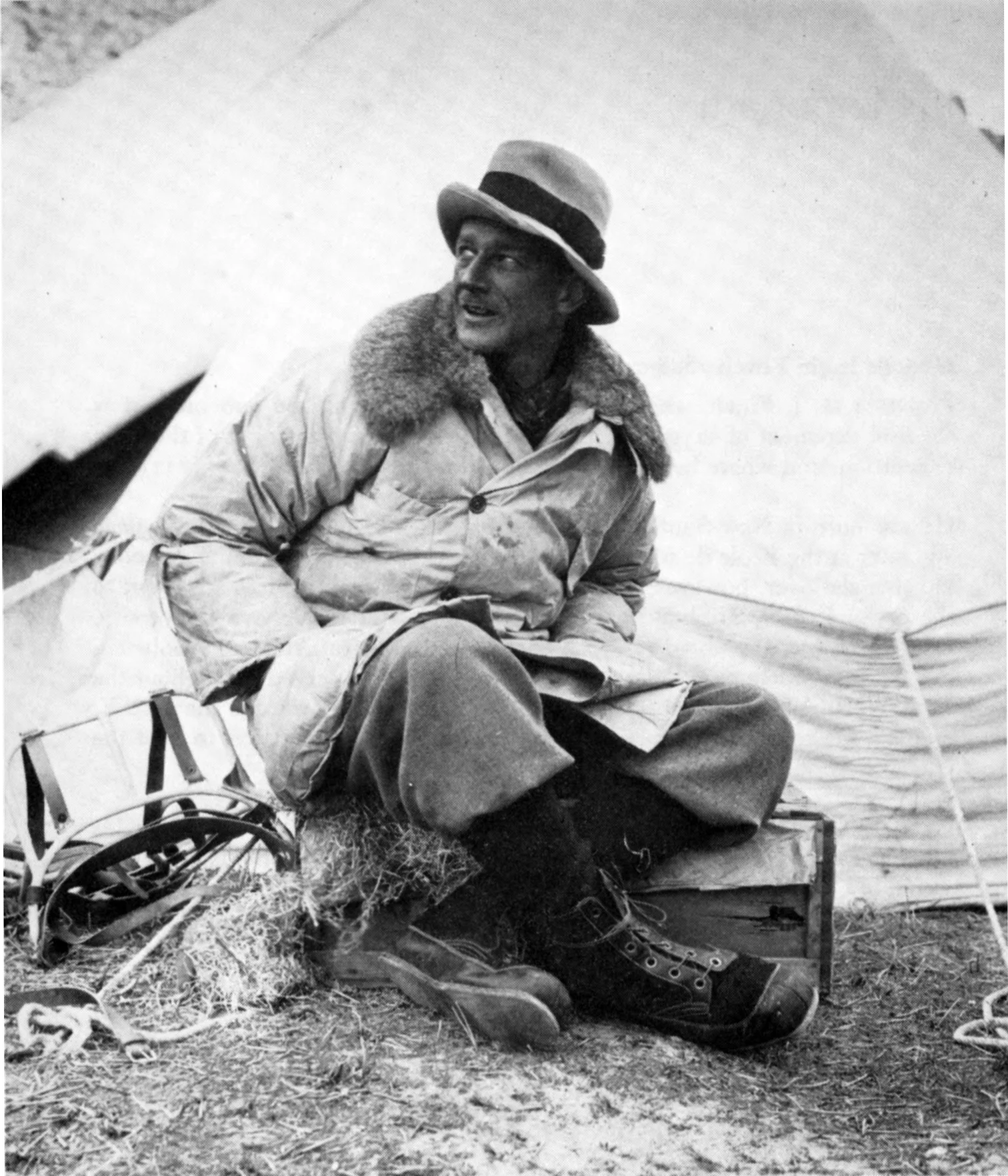 Хімік та альпініст Джордж Інгл Фінч на Евересті, 1922 рік (Фото: DR)