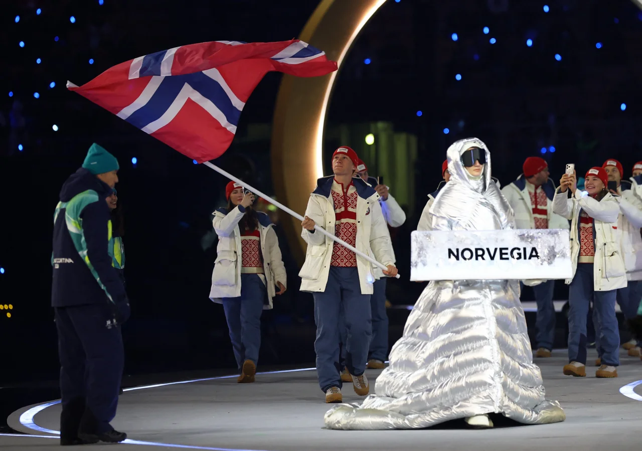 Норвегія на відкритті Ігор (Фото: REUTERS/Yves Herman)