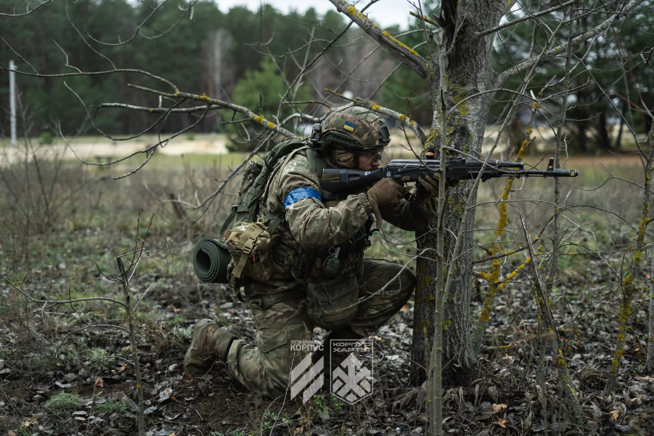 Спільні навчання 3-го АК та Хартії (Фото: Надано пресслужбою)