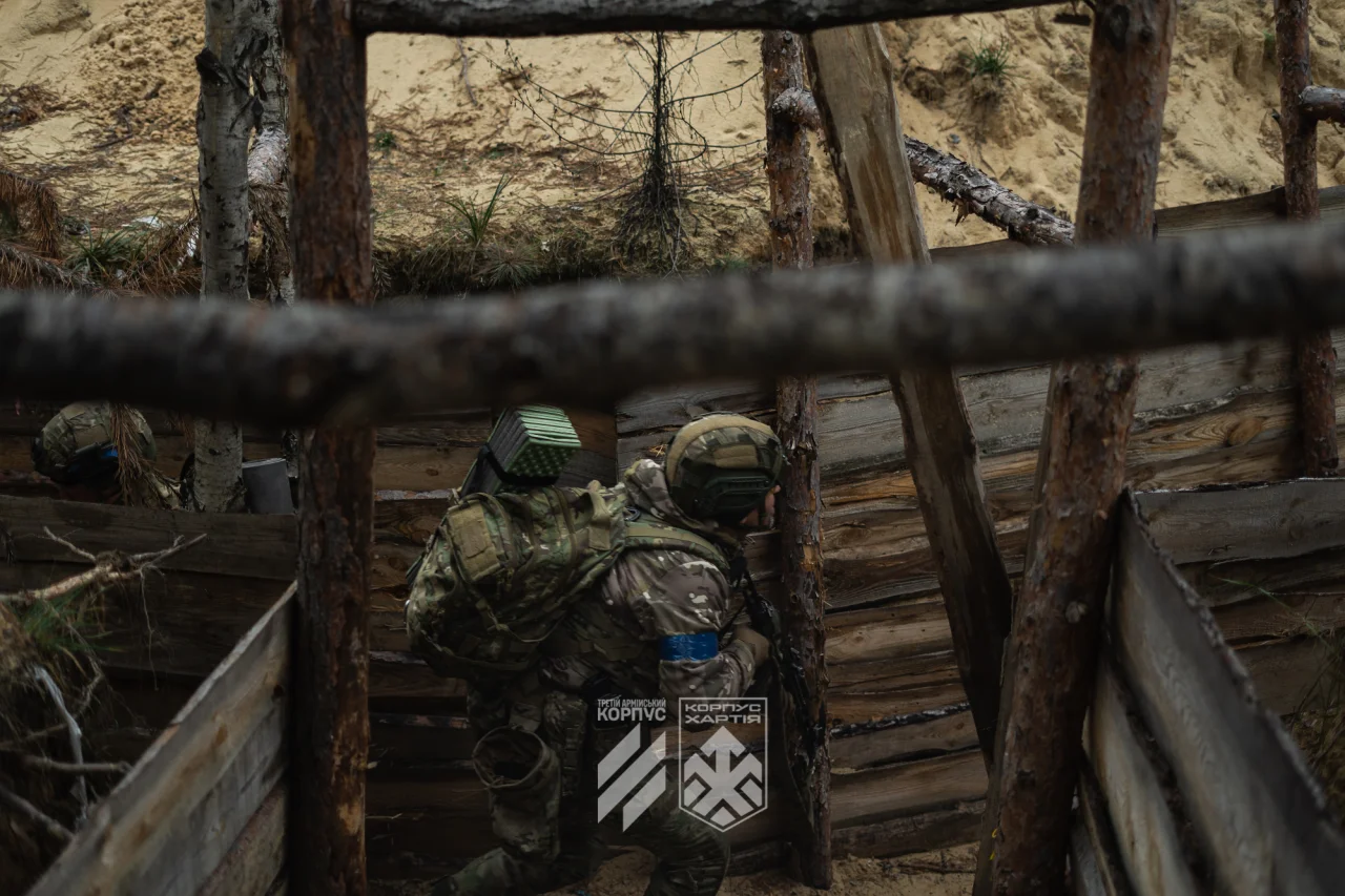 Спільні навчання 3-го АК та Хартії (Фото: Надано пресслужбою)