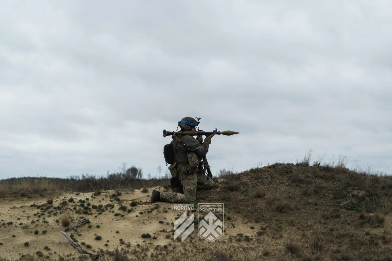 Спільні навчання 3-го АК та Хартії (Фото: Надано пресслужбою)