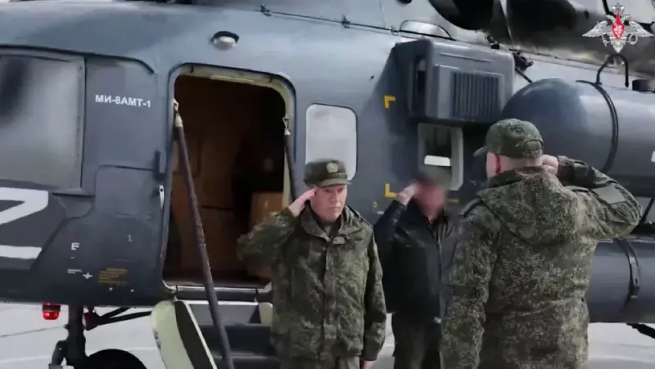 Валерій Герасимов 21 квітня відвідав штаб угруповання Південь (Фото: Міністерство оборони РФ)