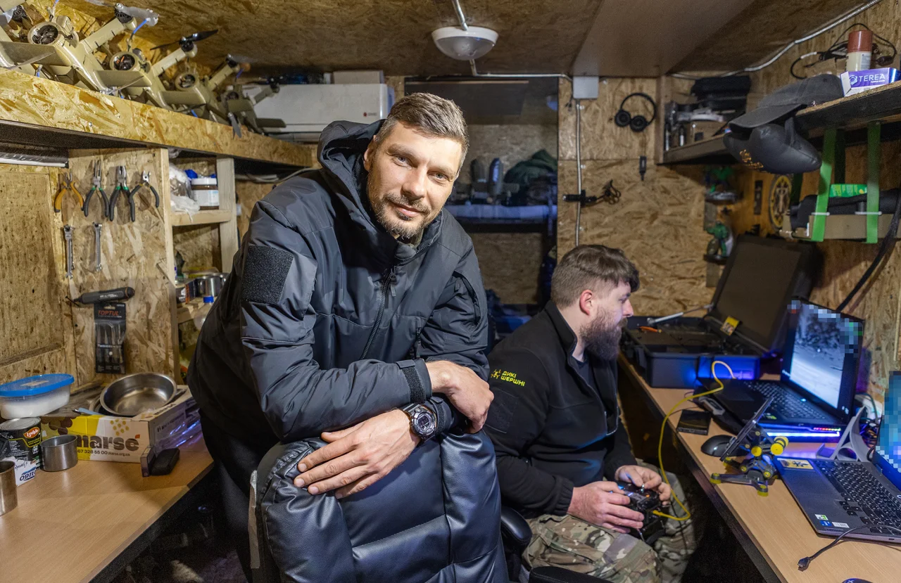 ПЕРШОПРОХОДЕЦЬ: Командир розрахунку із позивним Скіф першим у своєму підрозділі почав збивати шахеди. А потім навчив цьому Халка (Фото: Олександр Медведєв / NV)