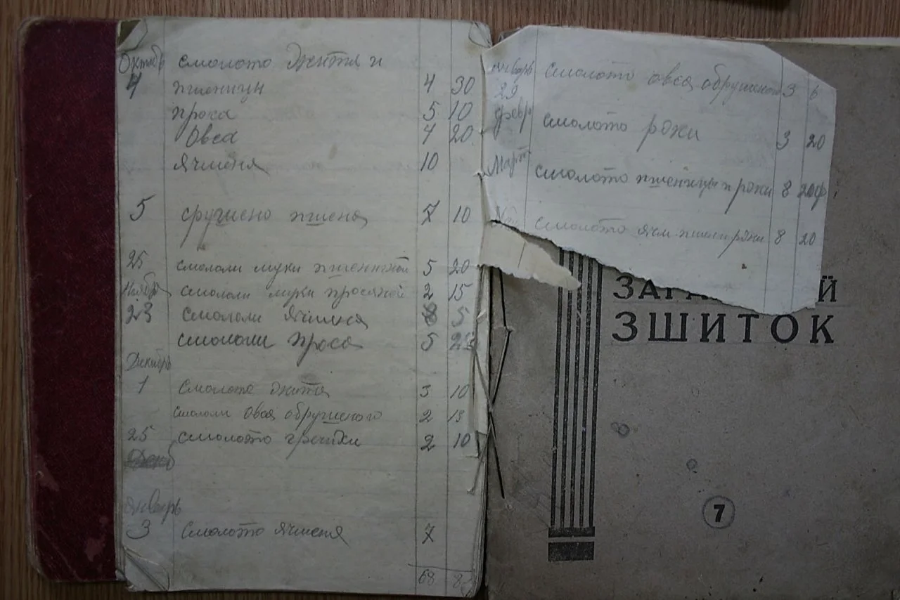 Вещдок: Страницы из тетради, в которую Белоус записывал свои наблюдения 