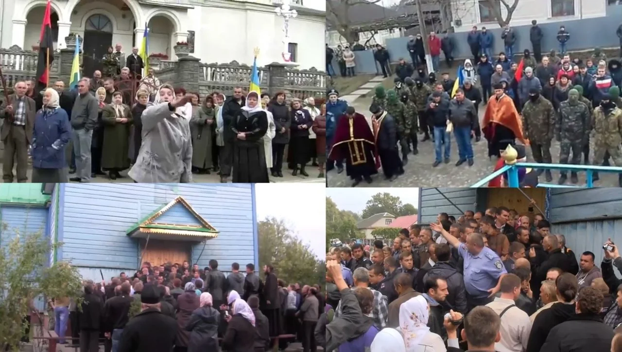 СТРАСТНЫЕ ДНИ: Самыми громкими оказались конфликты из-за храмов и приходов во Львовской и Тернопольской областях (на фото)