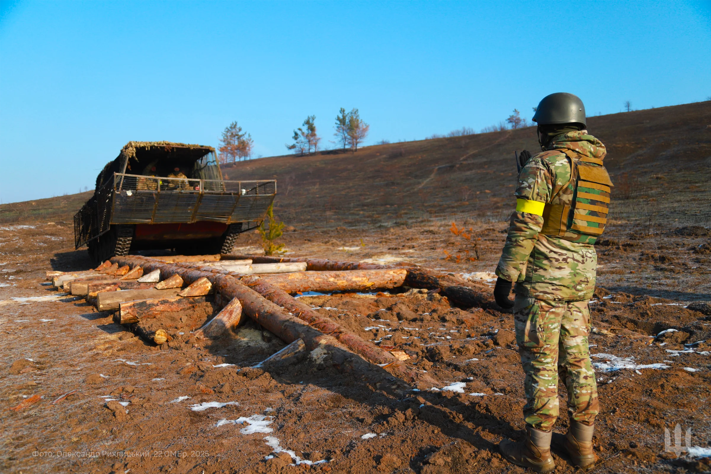 Олександр Рихлицький, 22 ОМБр