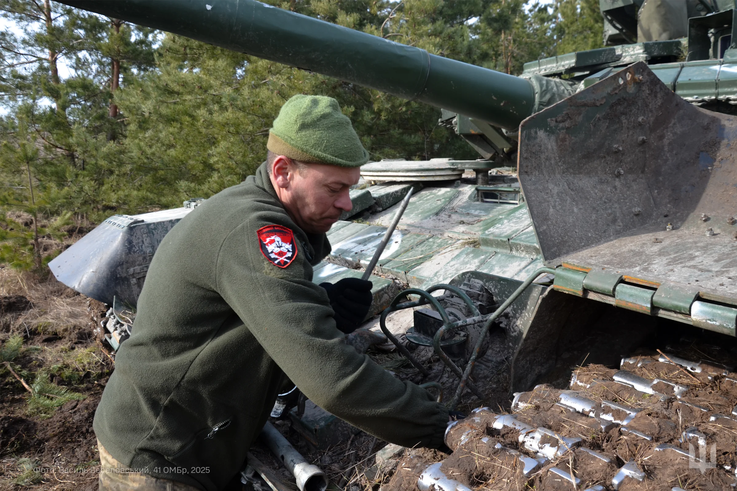 Василь Веселовський, 41 ОМБр